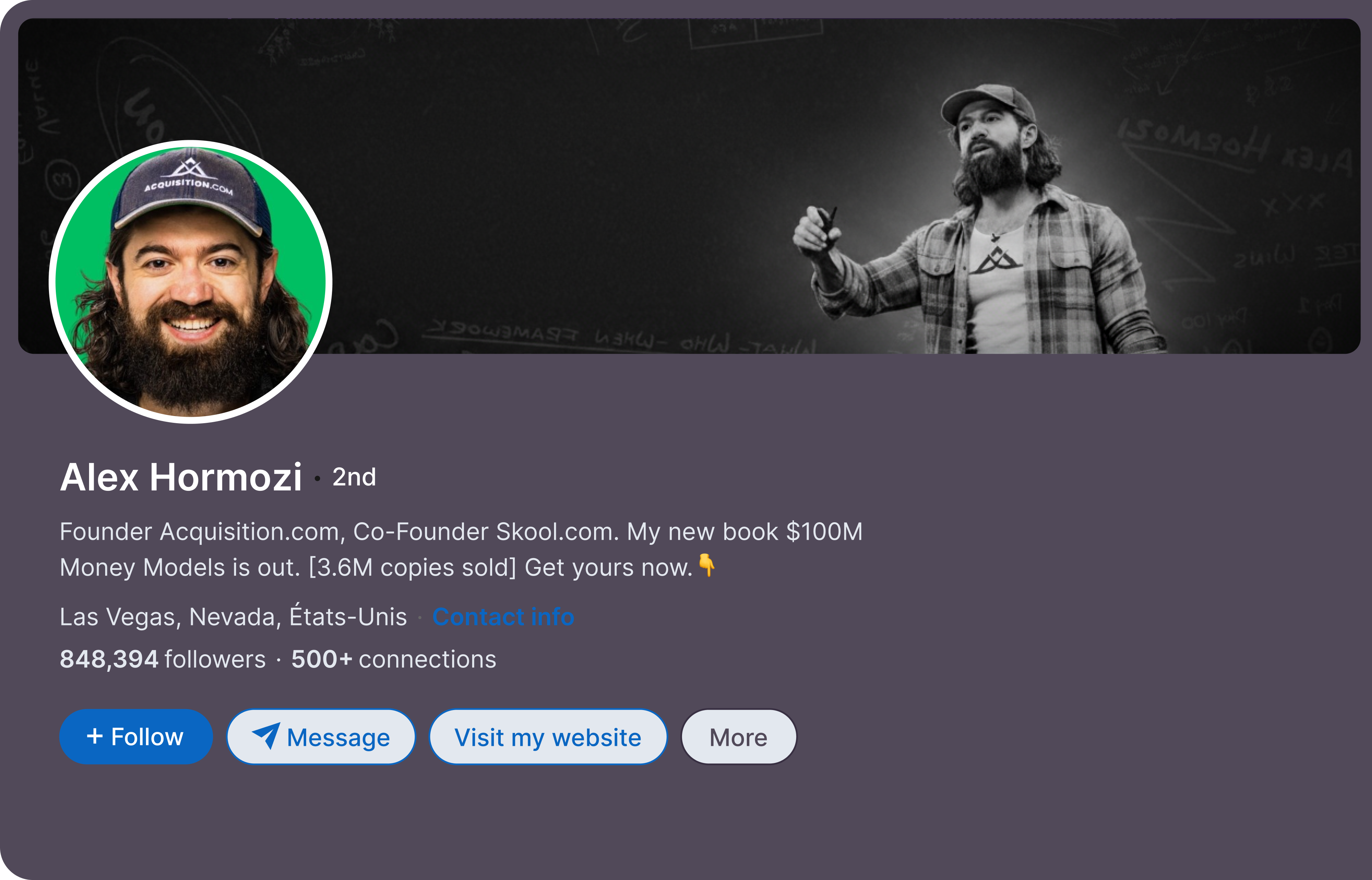 Comparatif – visuel LinkedIn